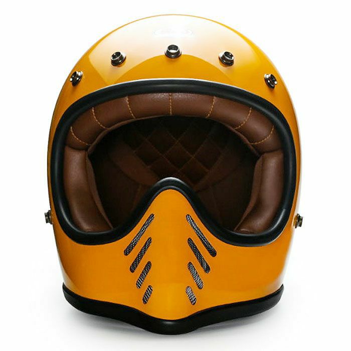 RAWシリーズ スモールシェル フルフェイスヘルメット グロスイエロー feture_1