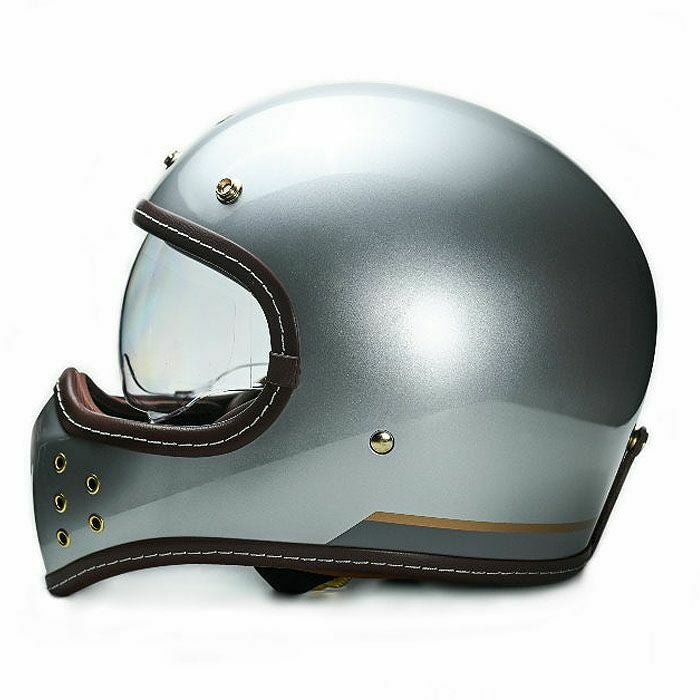 GD様　SIMSON HELMETS フルフェイスヘルメット こんなヘルメット他にない。 SIMPSON M10 ラスティゴールド バイク
