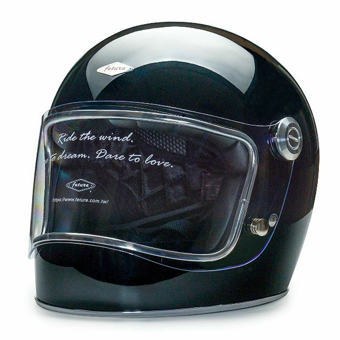 LENNONシリーズ フルフェイスヘルメット グロスブラック feture_1