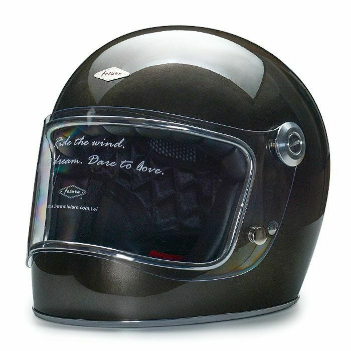 LENNONシリーズ フルフェイスヘルメット グロスガンメタルグレー feture_1