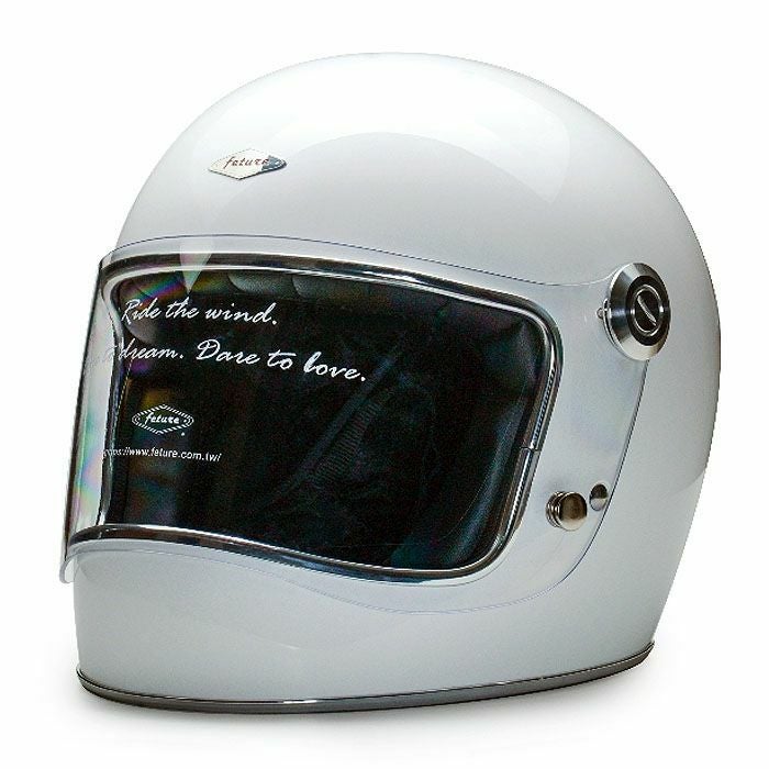 LENNONシリーズ フルフェイスヘルメット グロスホワイト feture_1