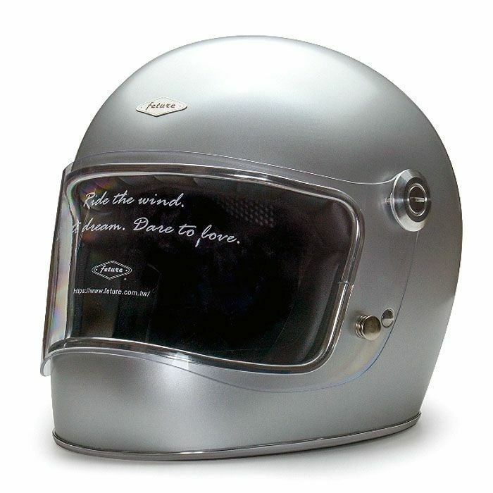 LENNONシリーズ フルフェイスヘルメット セミマットシルバー feture_1