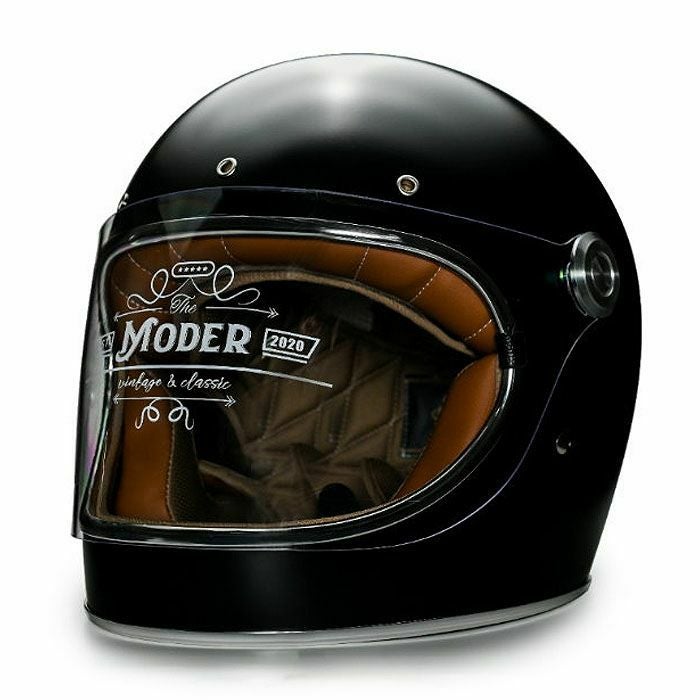 MODER ADELINEシリーズ フルフェイスヘルメット マットブラック feture_1