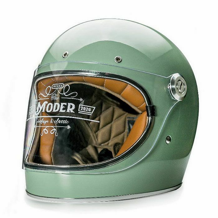 MODER ADELINEシリーズ フルフェイスヘルメット ブライトグレーグリーン feture_1