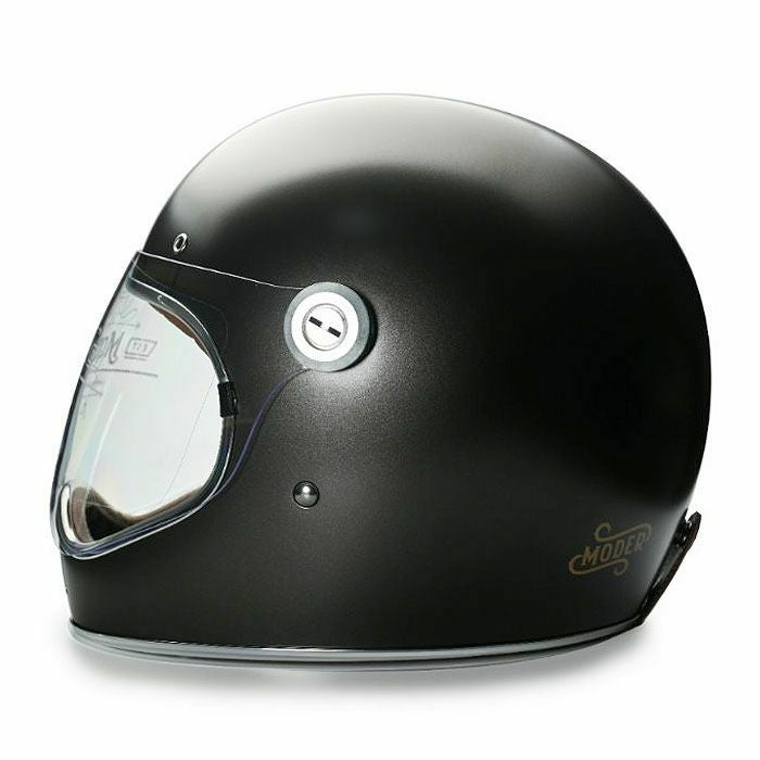 MODER フルフェイスヘルメット ブラック MODER LOUISEシリーズ フルフェイスヘルメット マットアイアン feture