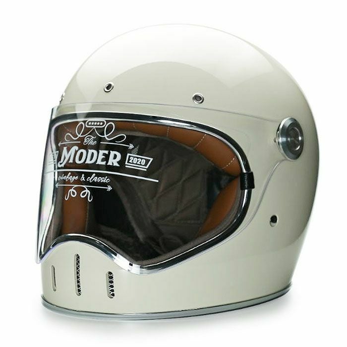 MODER LOUISEシリーズ フルフェイスヘルメット ブライトアイボリーホワイト feture_1