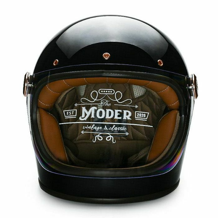 MODER BENJAMINシリーズ フルフェイスヘルメット ブラック feture