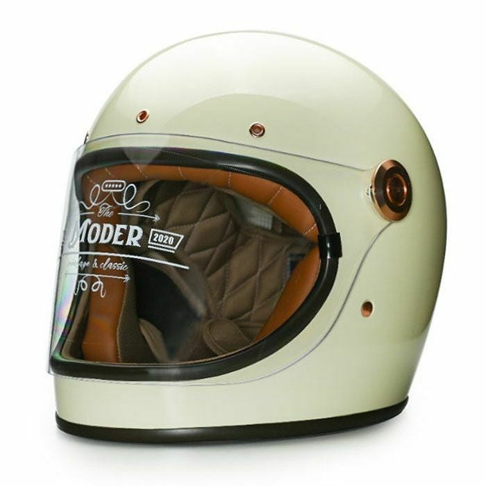 MODER BENJAMINシリーズ フルフェイスヘルメット アイボリーホワイト feture_1