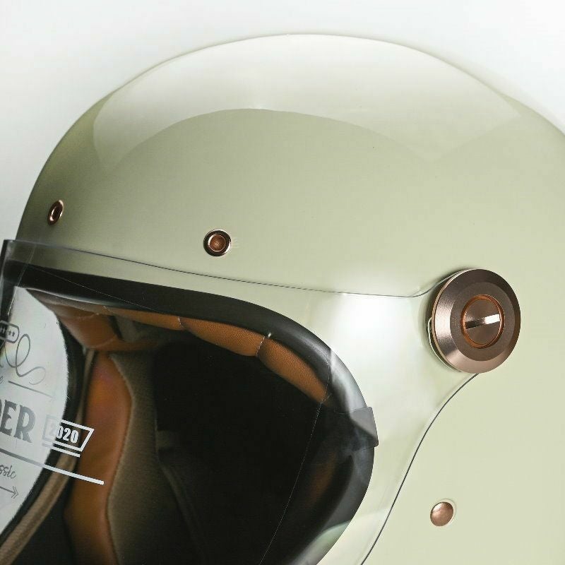 MODER BENJAMINシリーズ フルフェイスヘルメット アイボリーホワイト