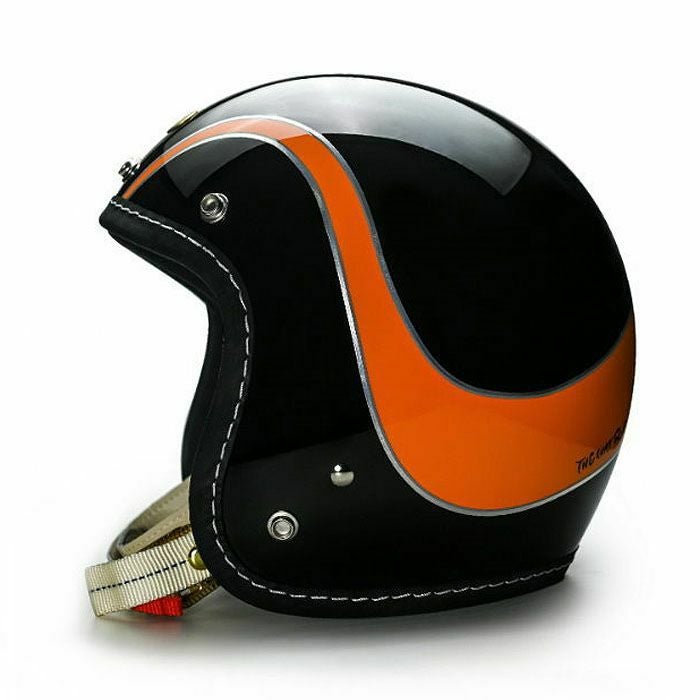 500TXシリーズ 2LOUD カスタム ジェットヘルメット グロスブラック