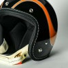 500TXシリーズ 2LOUD カスタム ジェットヘルメット グロスブラック/オレンジ feture_6