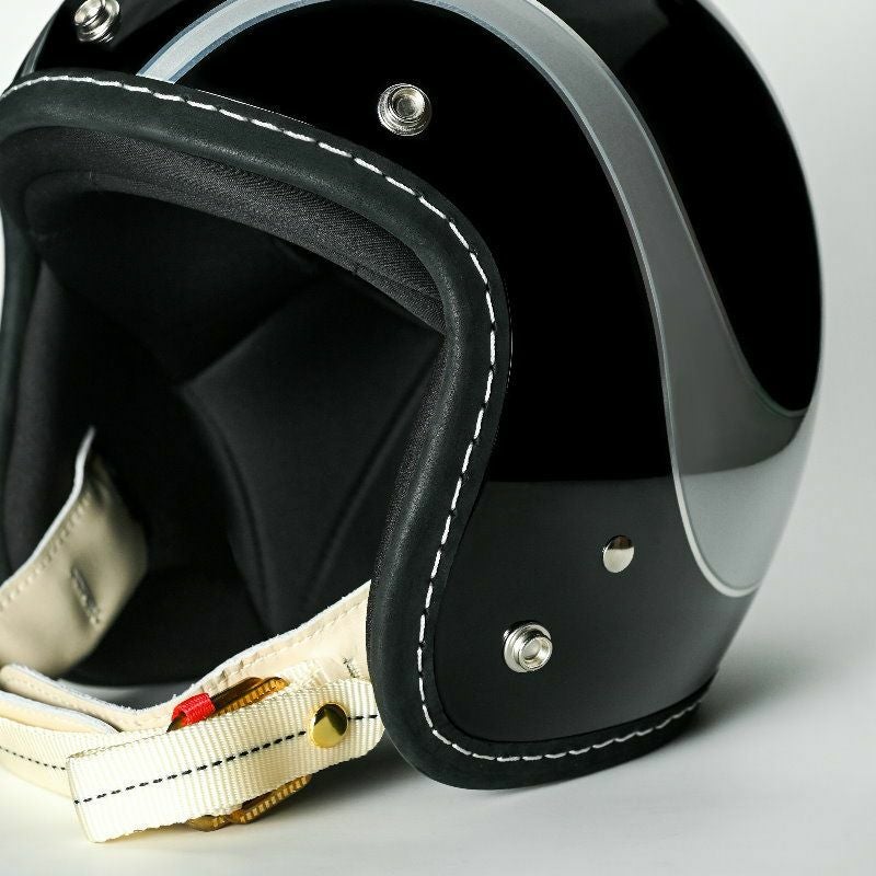 のすのす様 500TXタイプ ジェットヘルメット 4XL 500TXシリーズ 2LOUD カスタム ジェットヘルメット グロスブラック