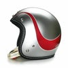 500TXシリーズ 2LOUD カスタム ジェットヘルメット グロスシルバー/レッド feture_3