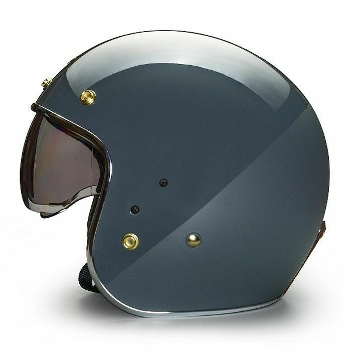 BRIANシリーズ インナーバイザー ジェットヘルメット セメントグレー