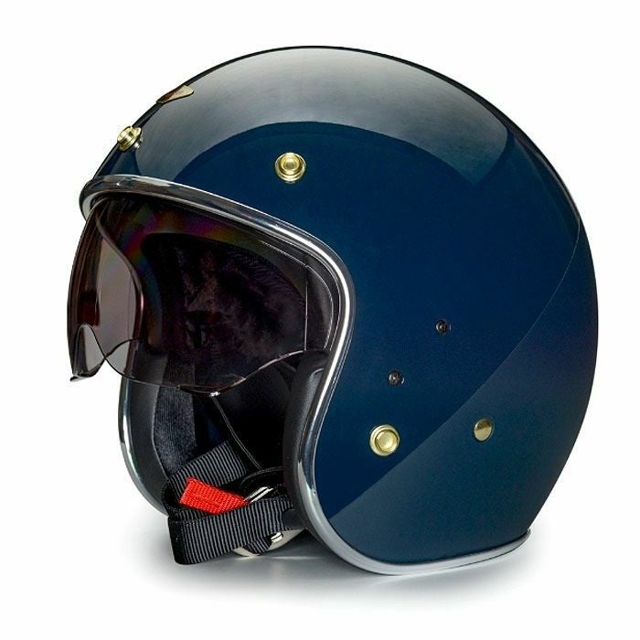 BRIANシリーズ インナーバイザー ジェットヘルメット ダークブルー feture_1