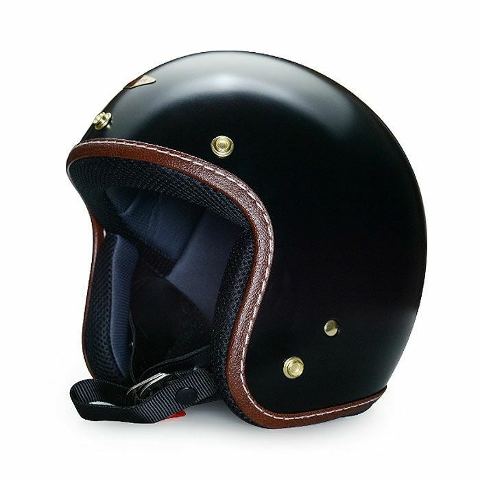 DEREKシリーズ ジェットヘルメット マットブラック feture_1