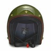 DEREKシリーズ ジェットヘルメット オリーブグリーン feture_2