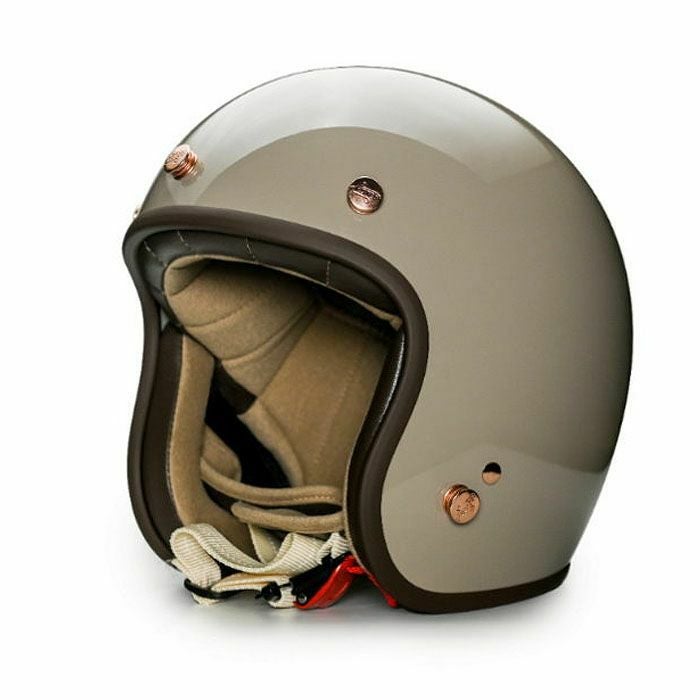 BRIANシリーズ インナーバイザー ジェットヘルメット セメントグレー