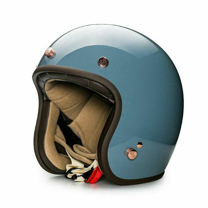 MODER BELLEシリーズ スモールシェル ジェットヘルメット ブライトデザートブルー feture_1