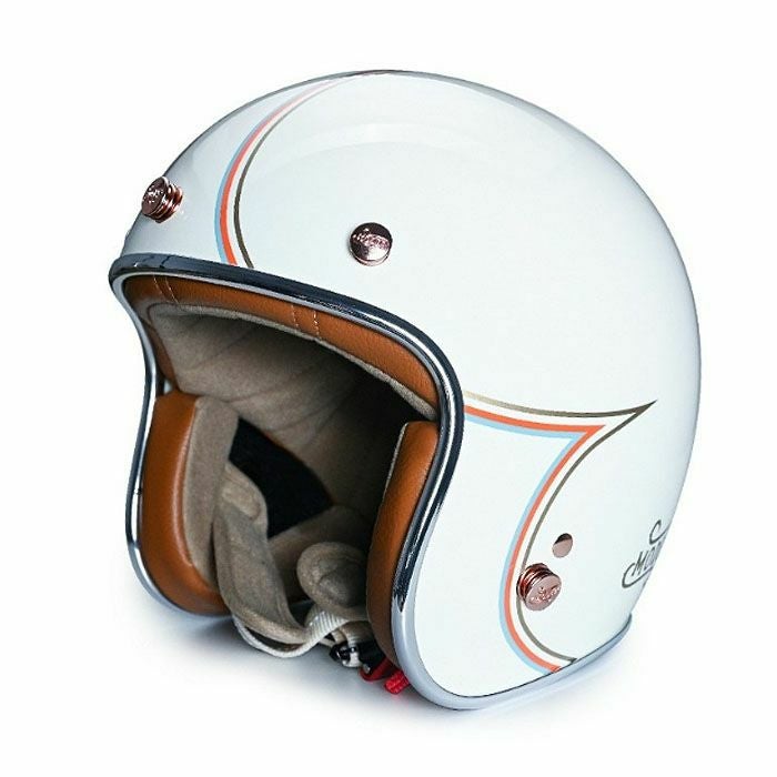 MODER JONESシリーズ ジェットヘルメット ホワイト feture_1