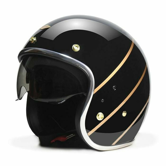 ANDRESシリーズ インナーバイザー ジェットヘルメット ブラック feture_1