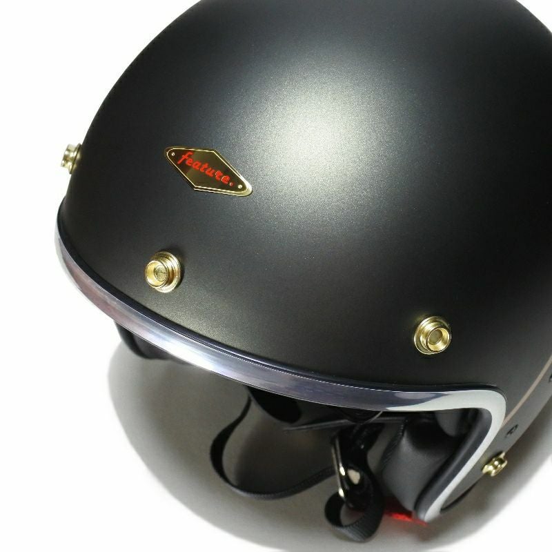 ANDRESシリーズ インナーバイザー ジェットヘルメット オリーブ