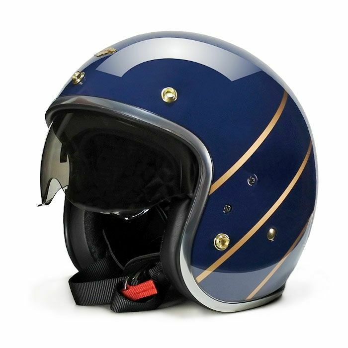 ANDRESシリーズ インナーバイザー ジェットヘルメット ブルー feture_1