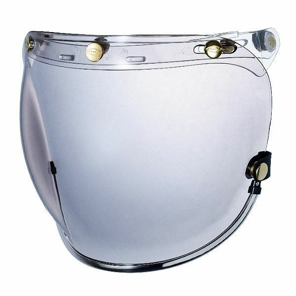 フリップアップ バブルシールド シルバートリム ライトスモーク feture_1