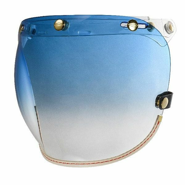 フリップアップ バブルシールド ミルキーレザートリム グラデーションブルースモーク feture_1