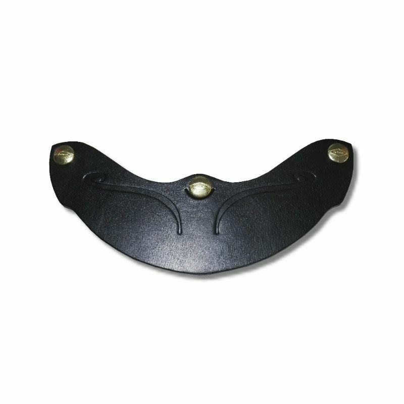 ACE ショート レザーバイザー ブラック feture_1