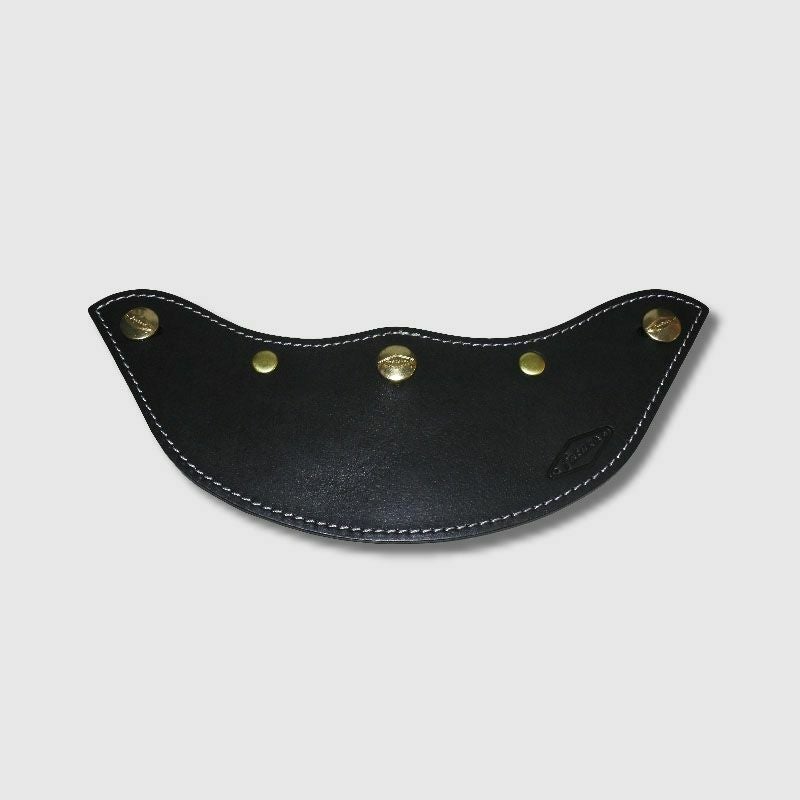 SUPREMUS ハンドメイド ショート レザーバイザー ブラック feture_1