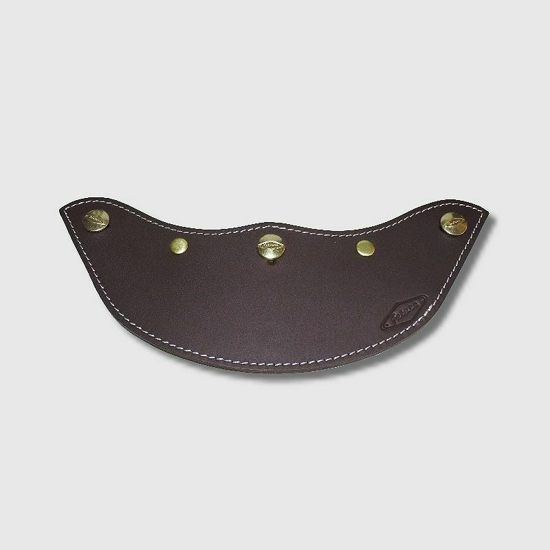 SUPREMUS ハンドメイド ショート レザーバイザー コーヒーカラー feture_1