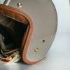 GODENシリーズ カスタム ジェットヘルメット グロスキャメル/ホワイト feture_5