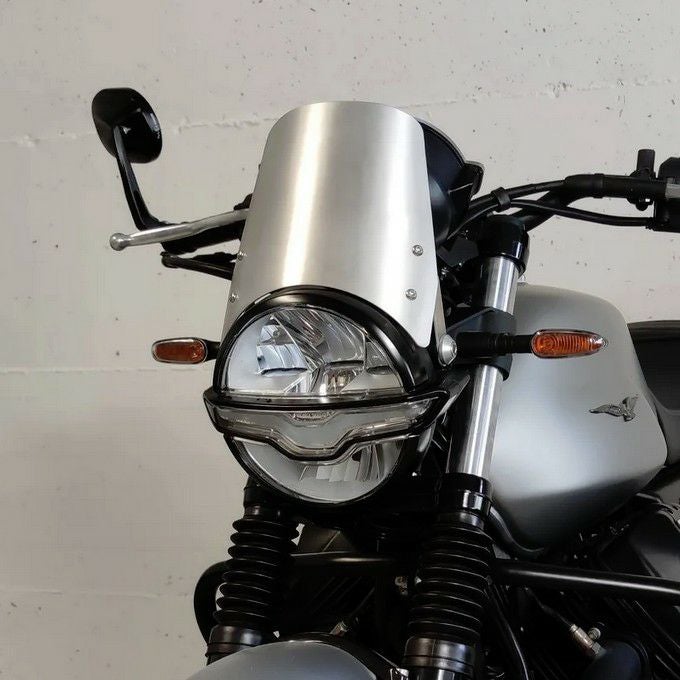 モトグッチ V7 850 (2021-) スクリーン アルミ RVRS MOTO | バイク