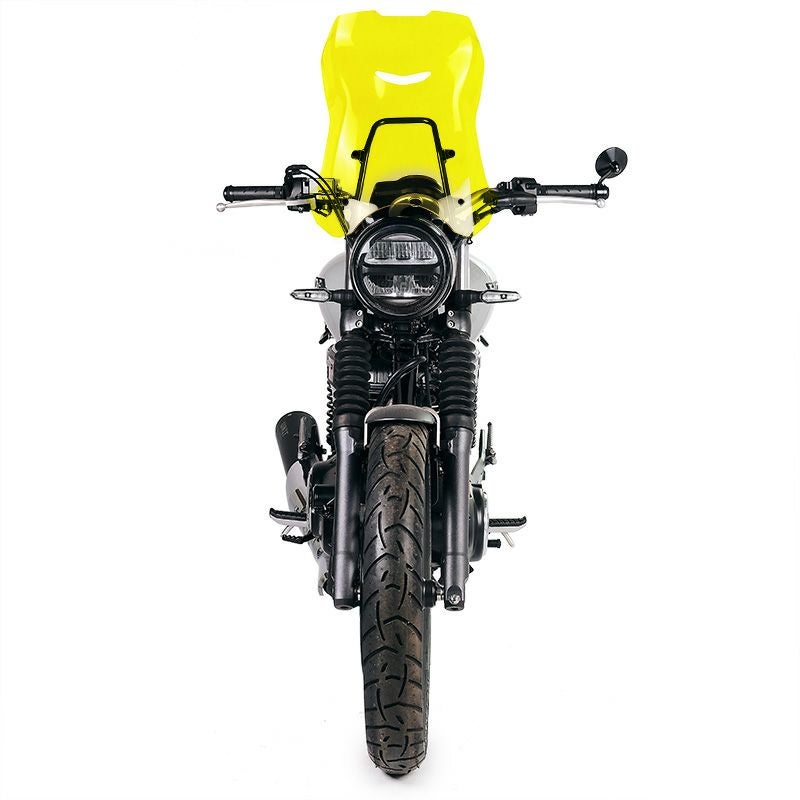GB350S 21- GPSサポート付ウインドシールド スクリーン XL イエロー