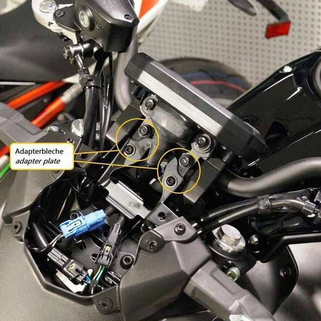 KAWASAKI Z650 (2023-) ハンドルバーライザー 25mm UP用コックピット