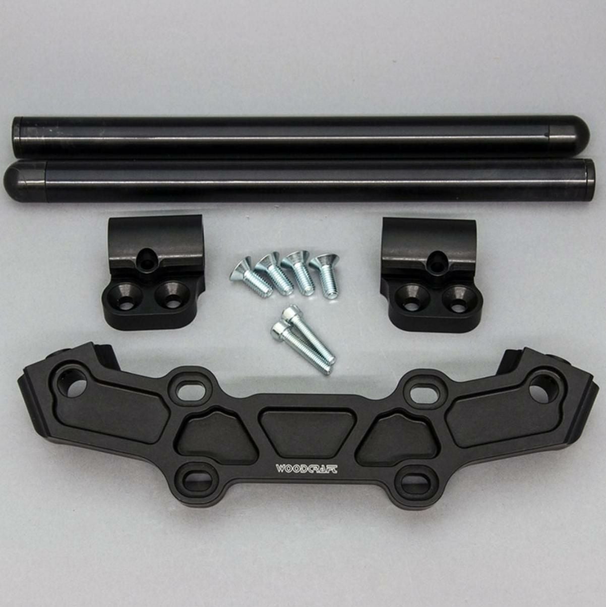 SW-MOTECH アルミ フロントフェンダー MT09 TRACER XSR900 ブラック