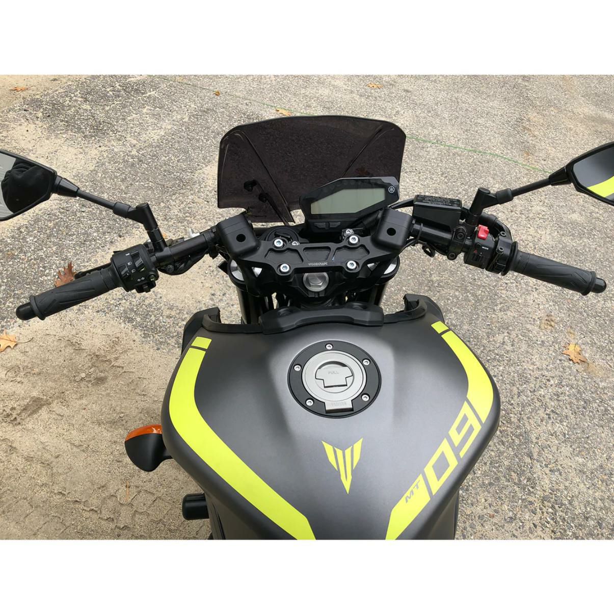 ヤマハ XSR900 18- 1インチ ライズアダプタープレートセパハンXLバー