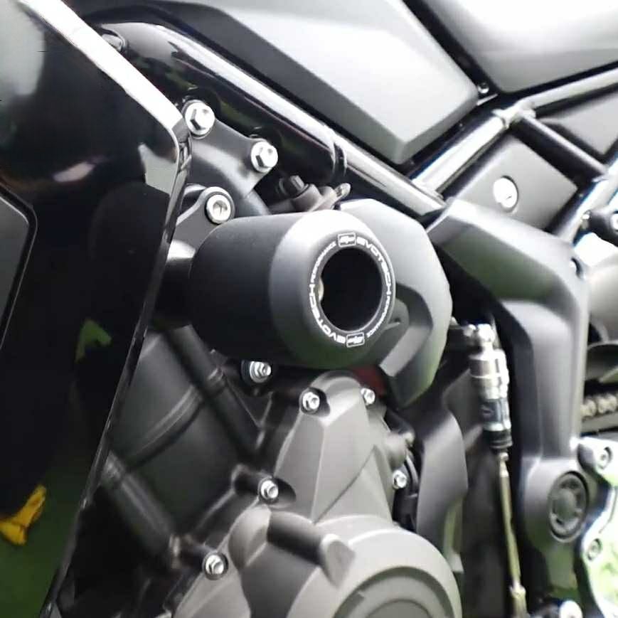 Triumph タイガースポーツ800/トライデント800 フレームスライダー