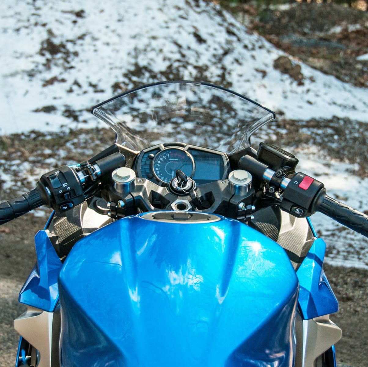 カワサキ ニンジャ400/Z400 18- 2.5インチライズ セパハン 41mm