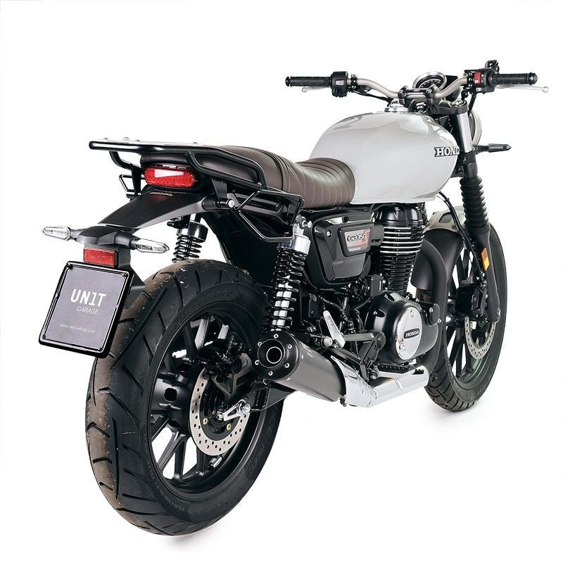 GB350S 21- サイドバッグ（キャンバス地） 10L-14L ベージュ/ブラウン+