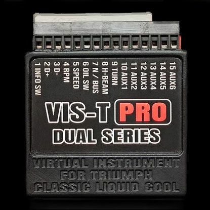 水冷トライアンフ用 VIS-T PRO Gen3 スピードメーター代替モジュール