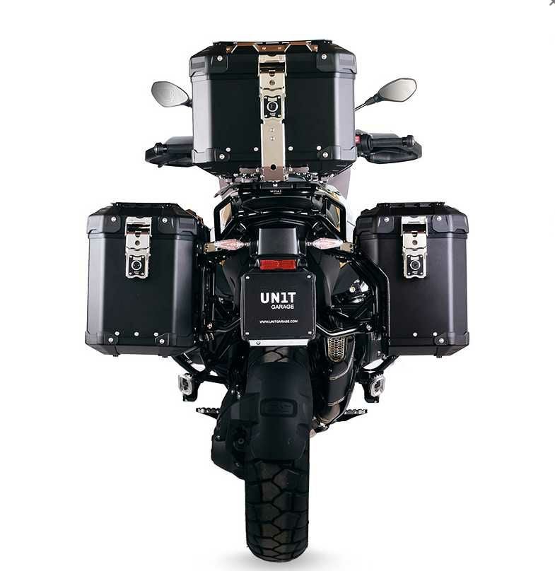 UNIT GARAGE アルミトップケース 44L ATLAS ブラック | バイクカスタム
