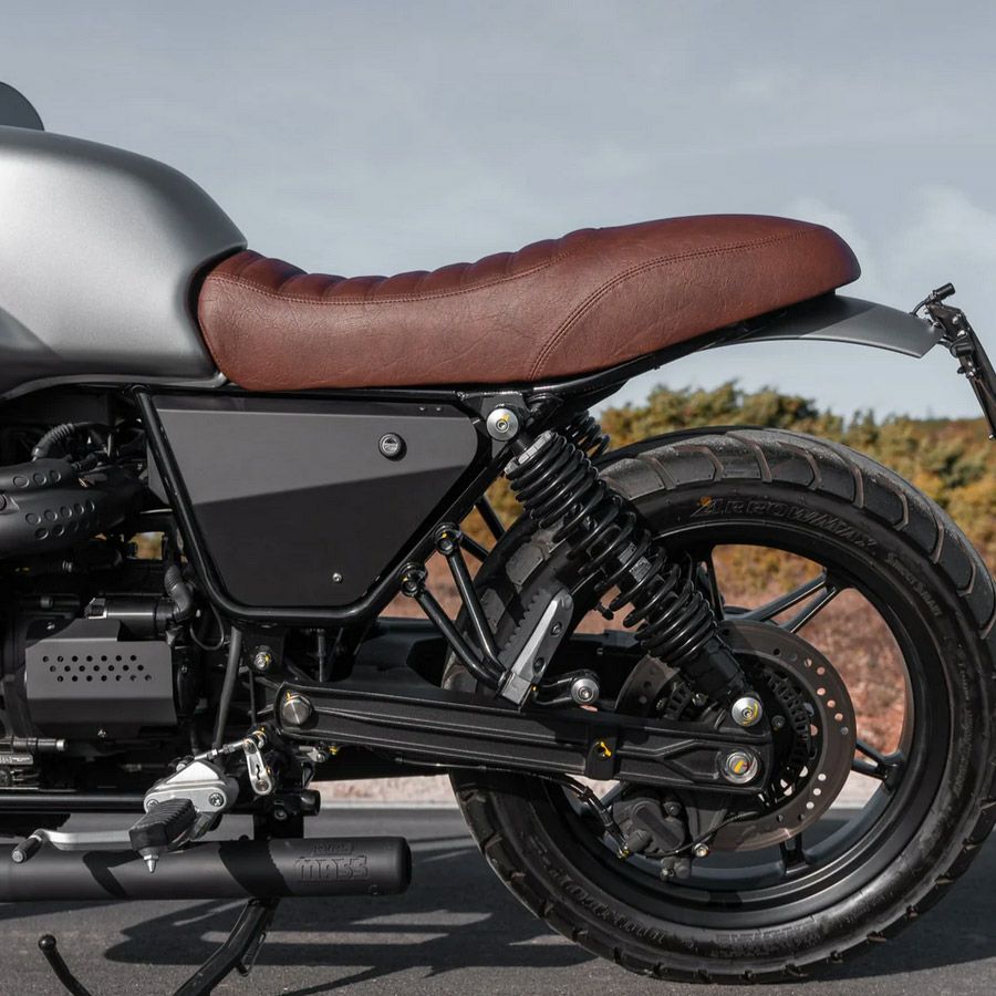 MOTO GUZZI V7ブラウンレザーシート MOTOGUZZI V7|シート|バイクパーツ専門店 モトパーツ(MOTO PARTS)