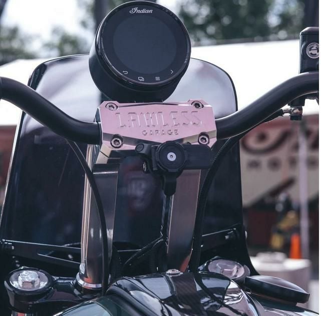 インディアン チーフ用 OGライザー用スピードメーターシェル リアマウント オリジナルガレージモト_1