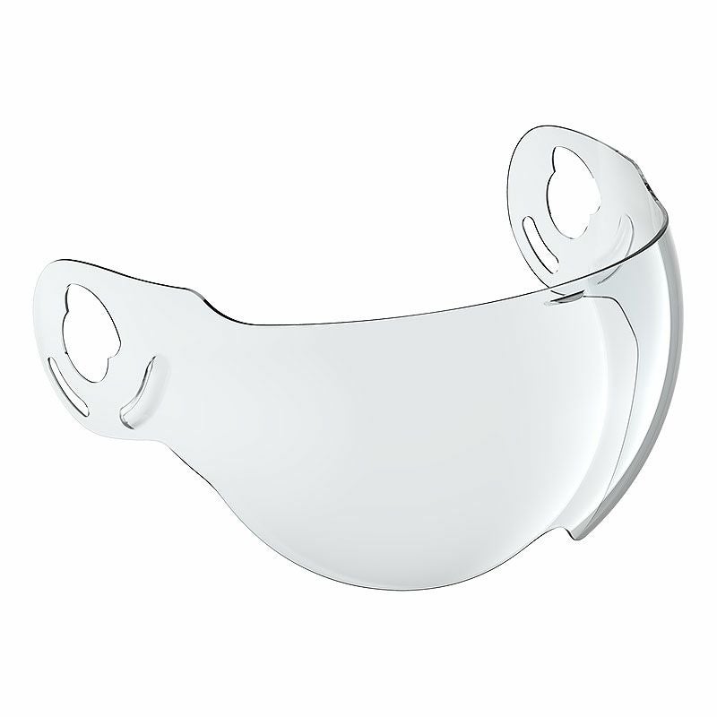 ROOF ボクサー2モデル用 バイザー シールド クリスタルクリアー_1