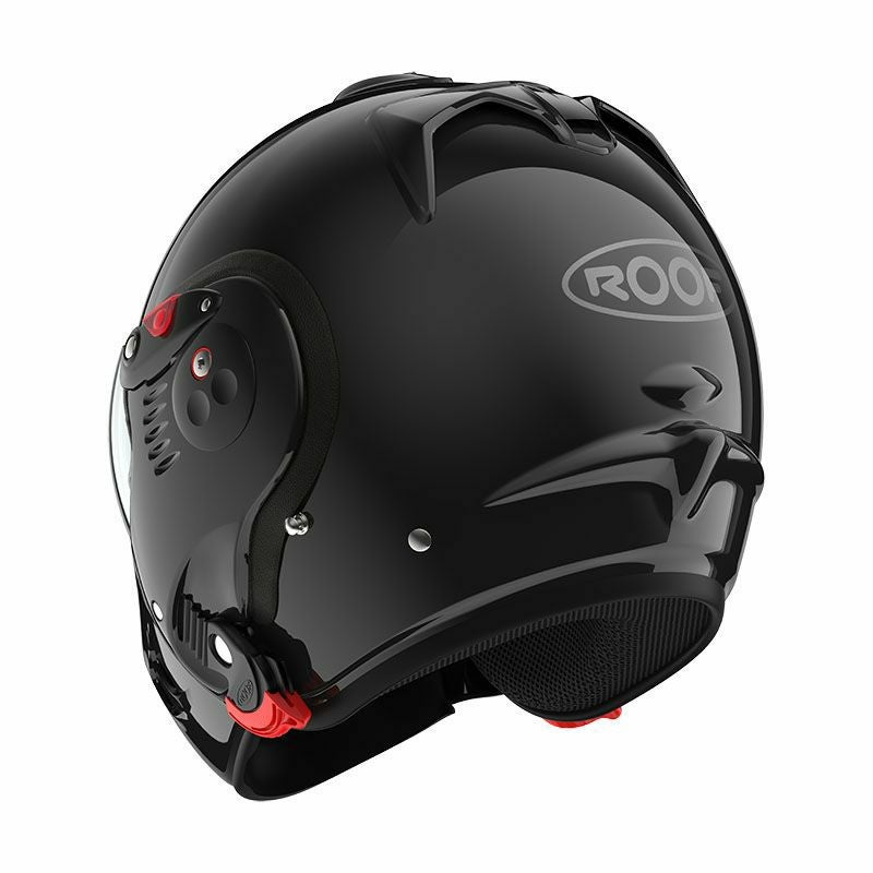 Boxer アルファ システムヘルメット ソリッドブラック ROOF | バイク