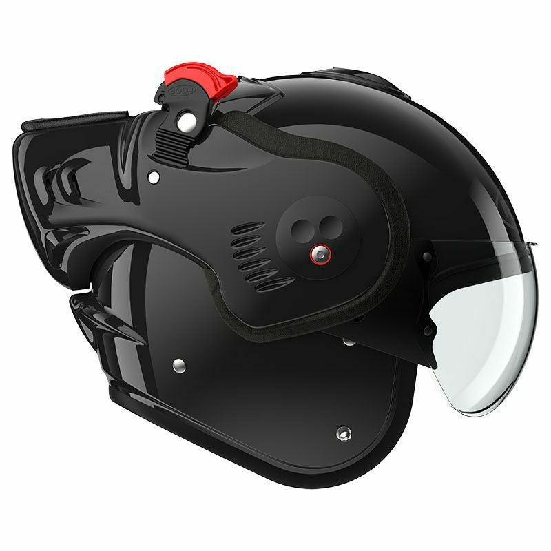 Boxer アルファ システムヘルメット ソリッドブラック ROOF | バイク
