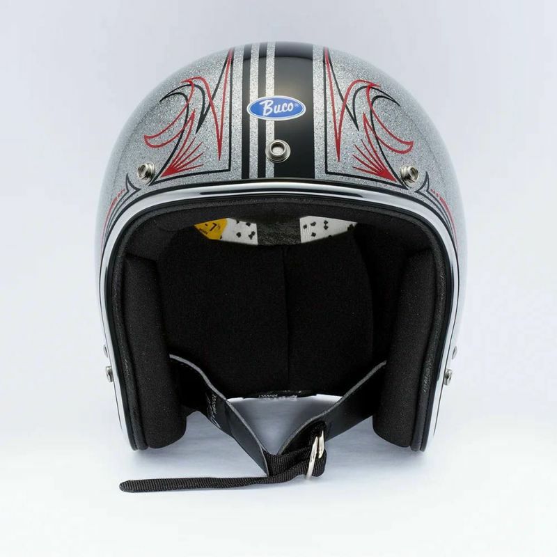 Buco エクストラブコ ヘルメット ゴッドスピードモデル シルバー 