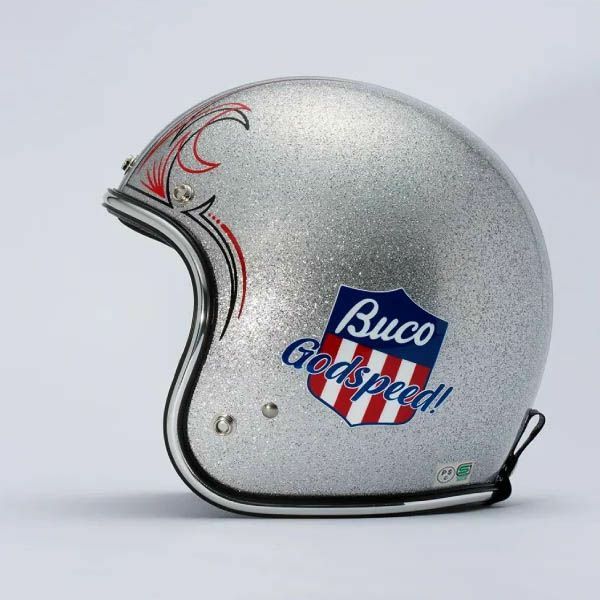 Buco エクストラブコ ヘルメット ゴッドスピードモデル シルバー 